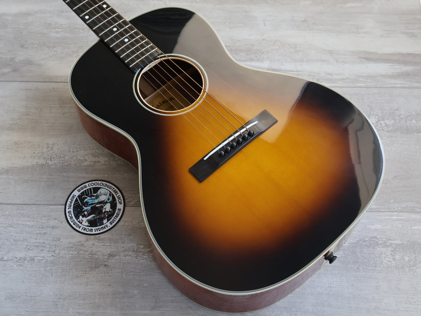 Eastman E10 OOSSL Traditional OO LH Left Handed Acoustic Guitar (Sunburst)