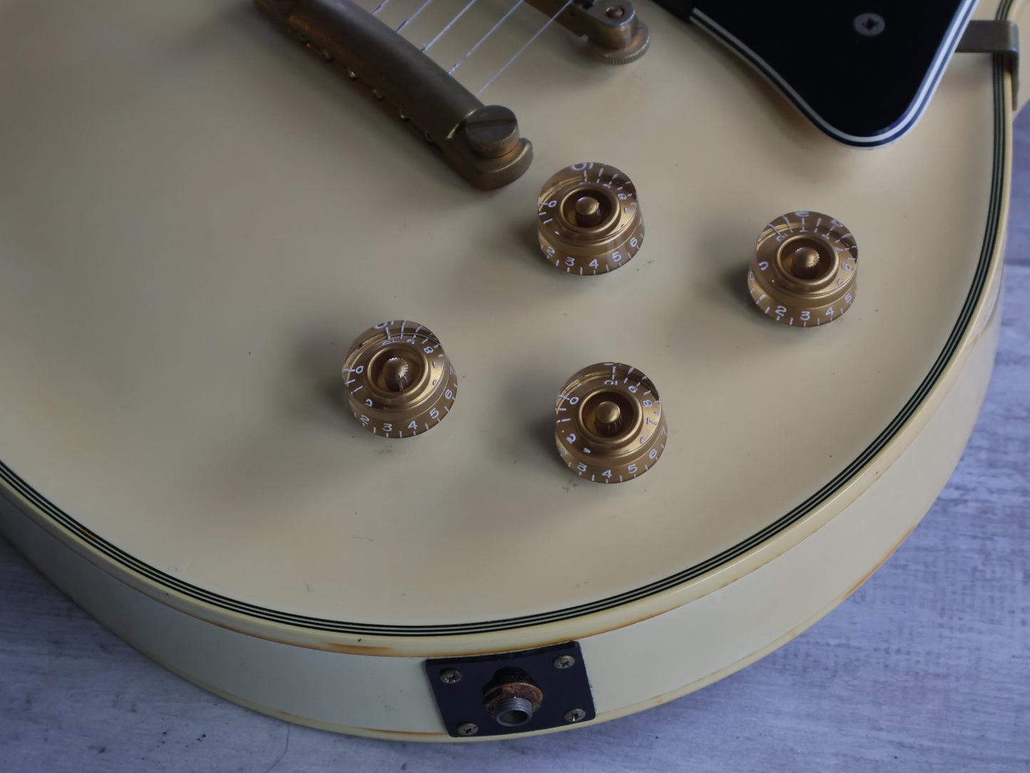 1988 Greco Japan EGC68-60 Les Paul Custom (Vintage White)