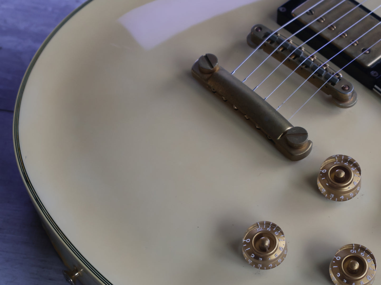 1988 Greco Japan EGC68-60 Les Paul Custom (Vintage White)