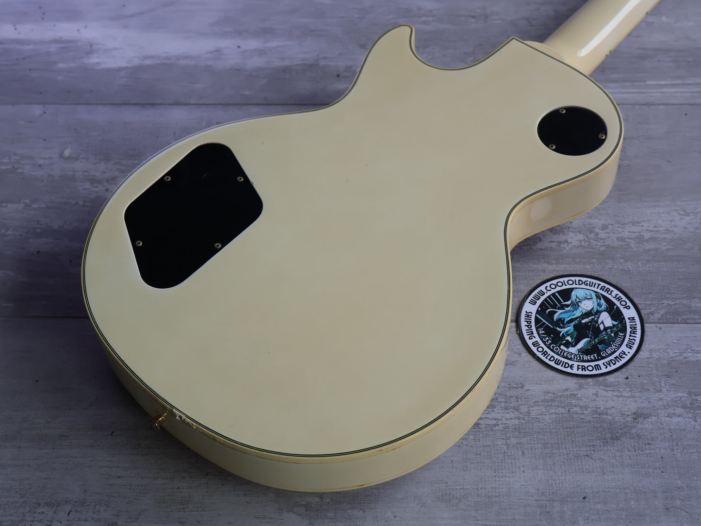 1988 Greco Japan EGC68-60 Les Paul Custom (Vintage White)