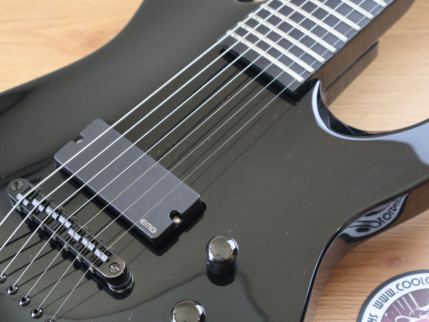 1997 Jackson Japan COW7 Christian Olde Wolbers Signature 7-String (Black)