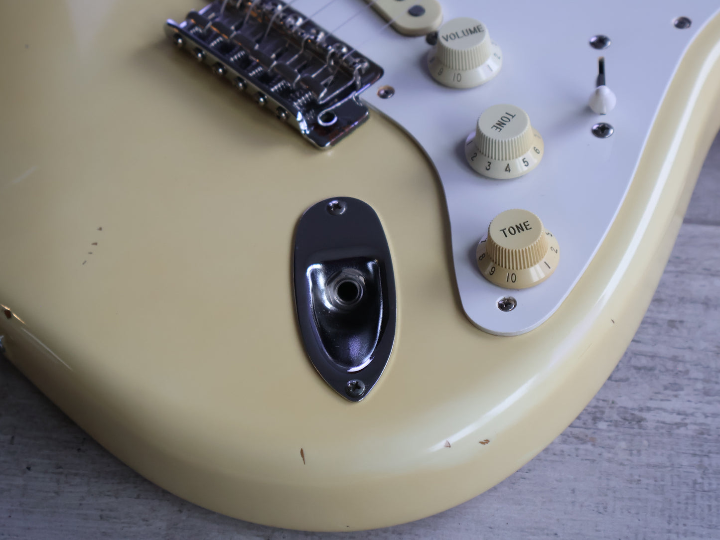 2002 Bacchus (by Headway Japan) BST-54V '54 Reissue S-Style (Vintage White)