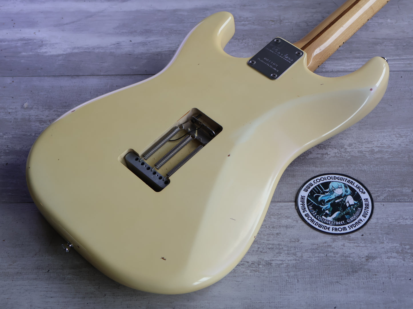2002 Bacchus (by Headway Japan) BST-54V '54 Reissue S-Style (Vintage White)