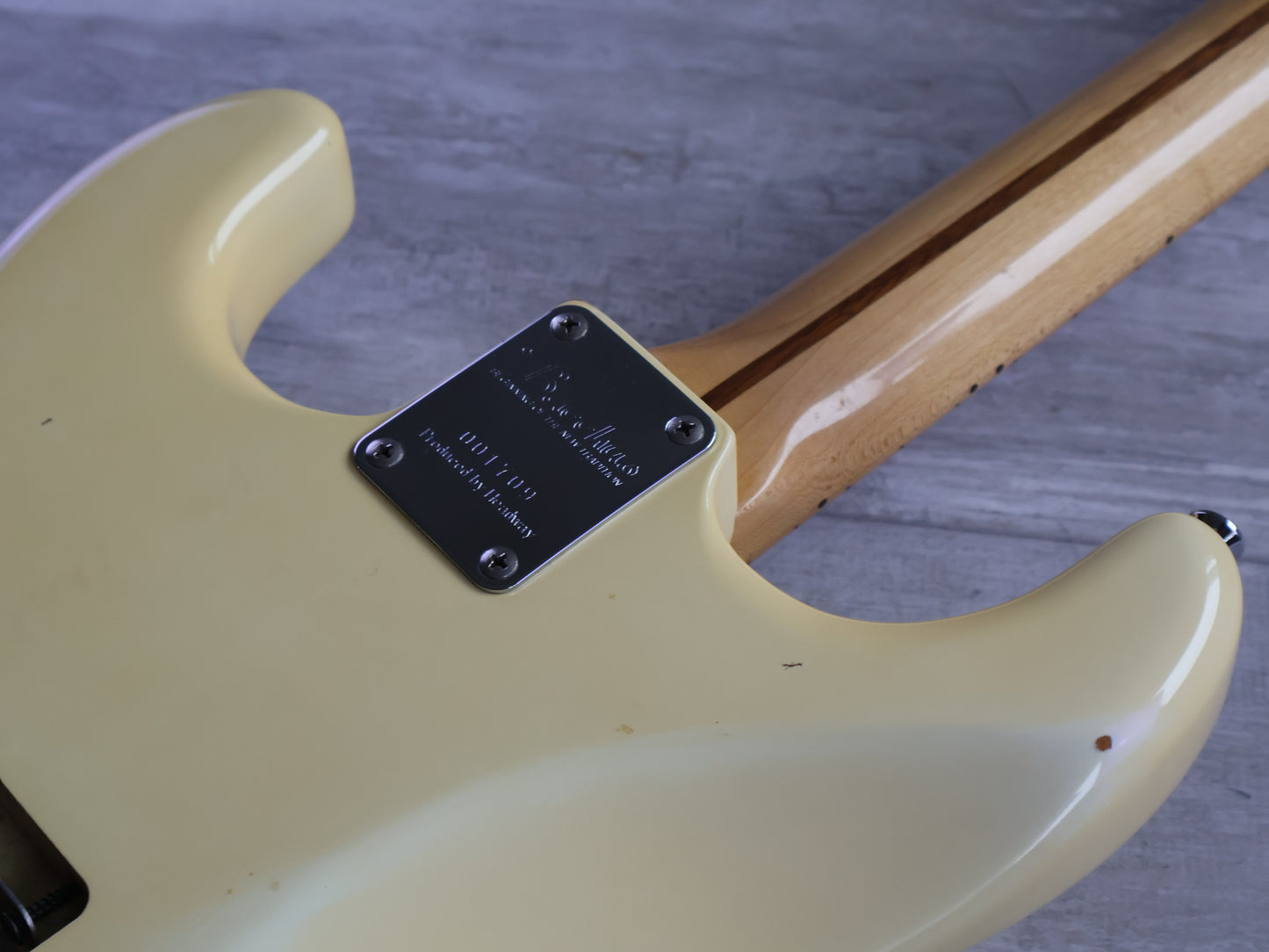 2002 Bacchus (by Headway Japan) BST-54V '54 Reissue S-Style (Vintage White)