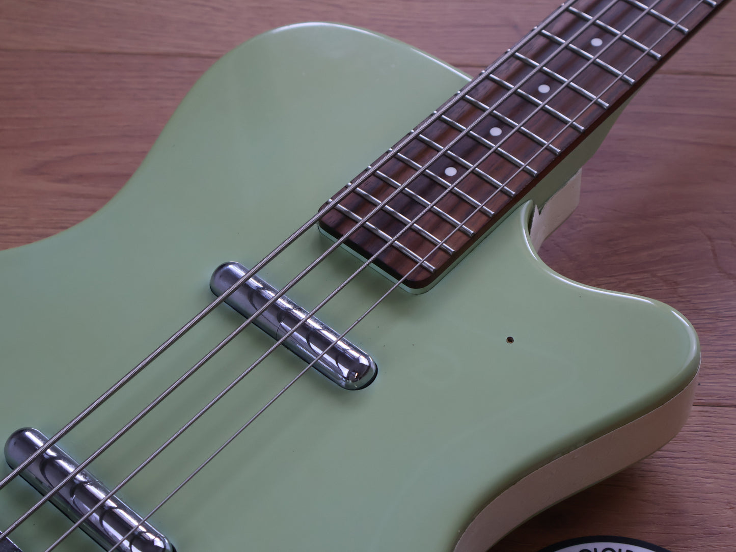 Danelectro '56 Single Cutaway Electric Bass (Aqua)