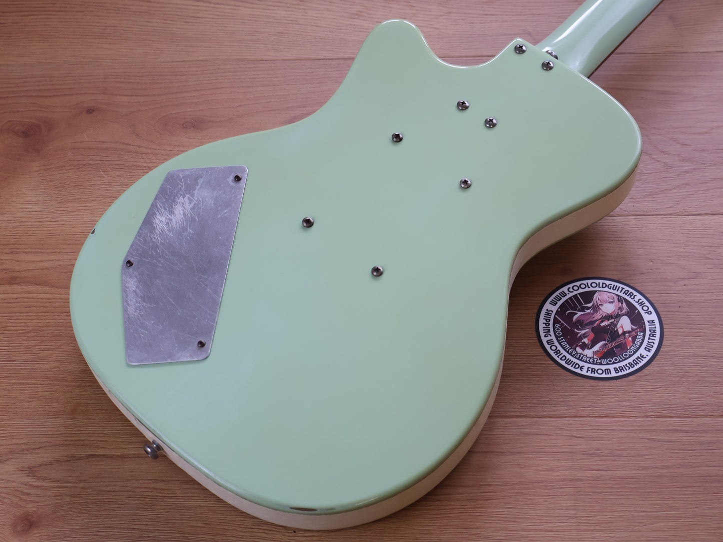 Danelectro '56 Single Cutaway Electric Bass (Aqua)