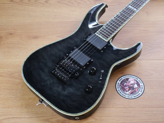 2007 ESP LTD MH-1000FR Deluxe w/EMG's (See Thru Black)