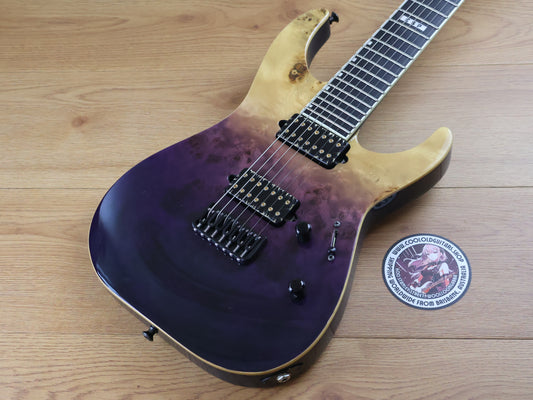 2022 E-II Japan (by ESP) M-II Seven 7-String Horizon (Purple Natural Fade)