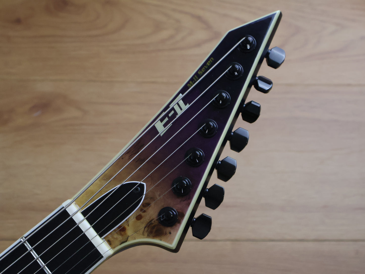 2022 E-II Japan (by ESP) M-II Seven 7-String Horizon (Purple Natural Fade)