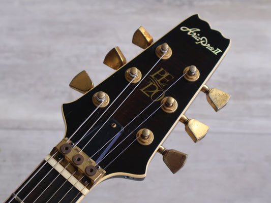 1982 Aria Pro II PE-120 Custom Edition Neal Schon Model w/Kahler (Brown Stain)