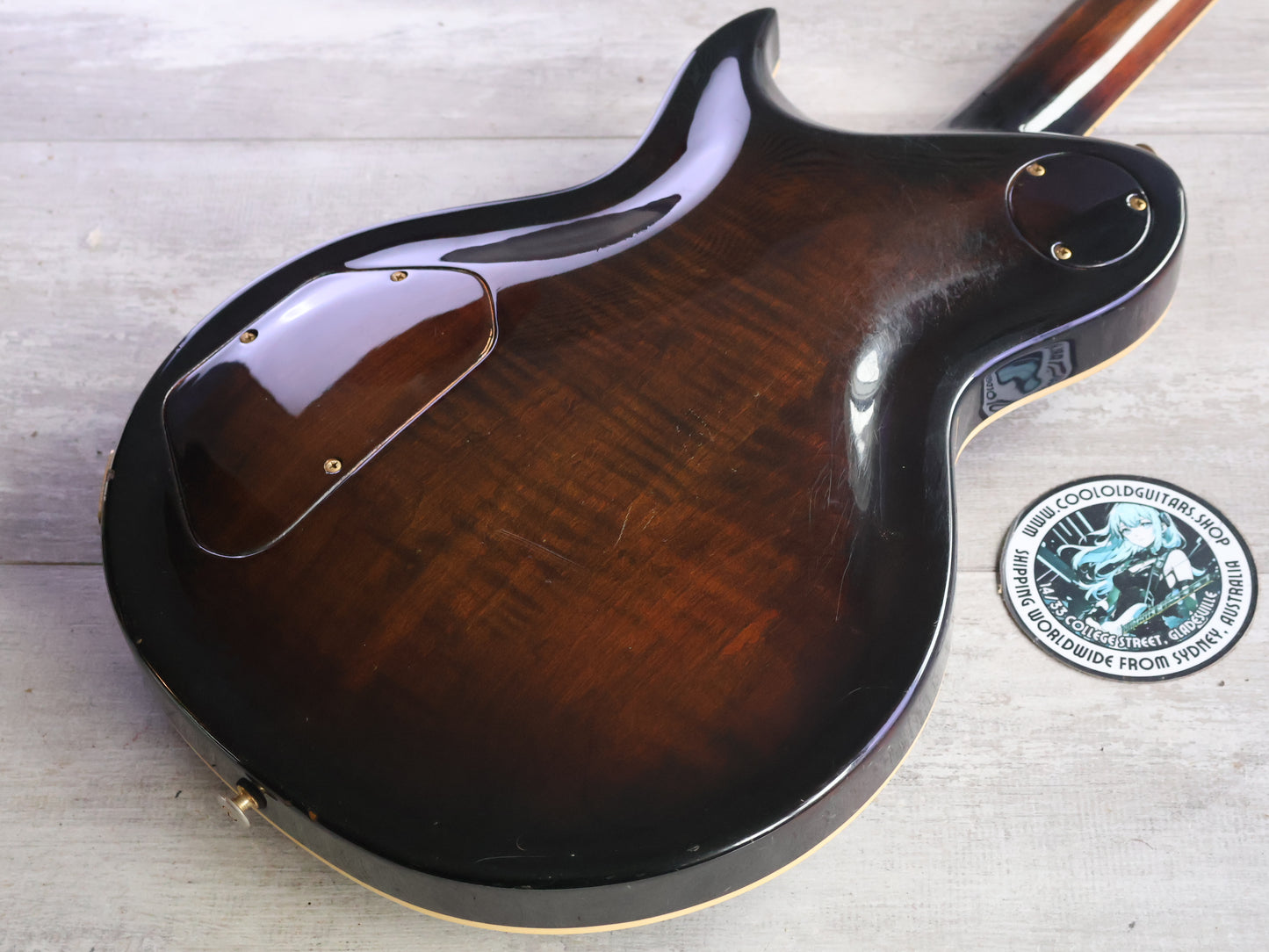 1982 Aria Pro II PE-120 Custom Edition Neal Schon Model w/Kahler (Brown Stain)