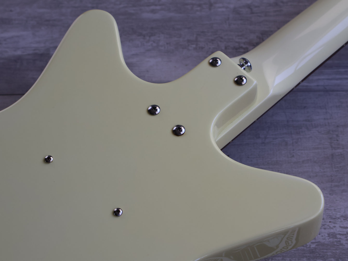 Danelectro "Vintage 12-String" Shorthorn Semi Hollowbody (White)