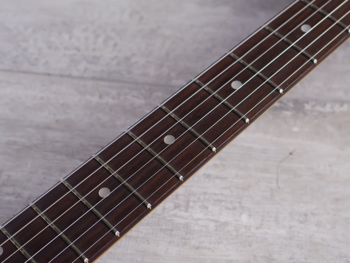 1994 Ibanez SV470 S-Series Saber HSH Superstrat (Natural Oil)