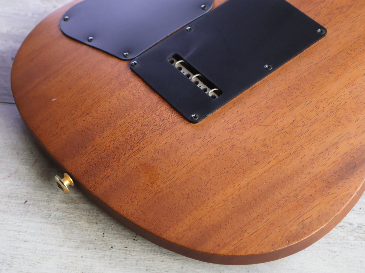 1994 Ibanez SV470 S-Series Saber HSH Superstrat (Natural Oil)