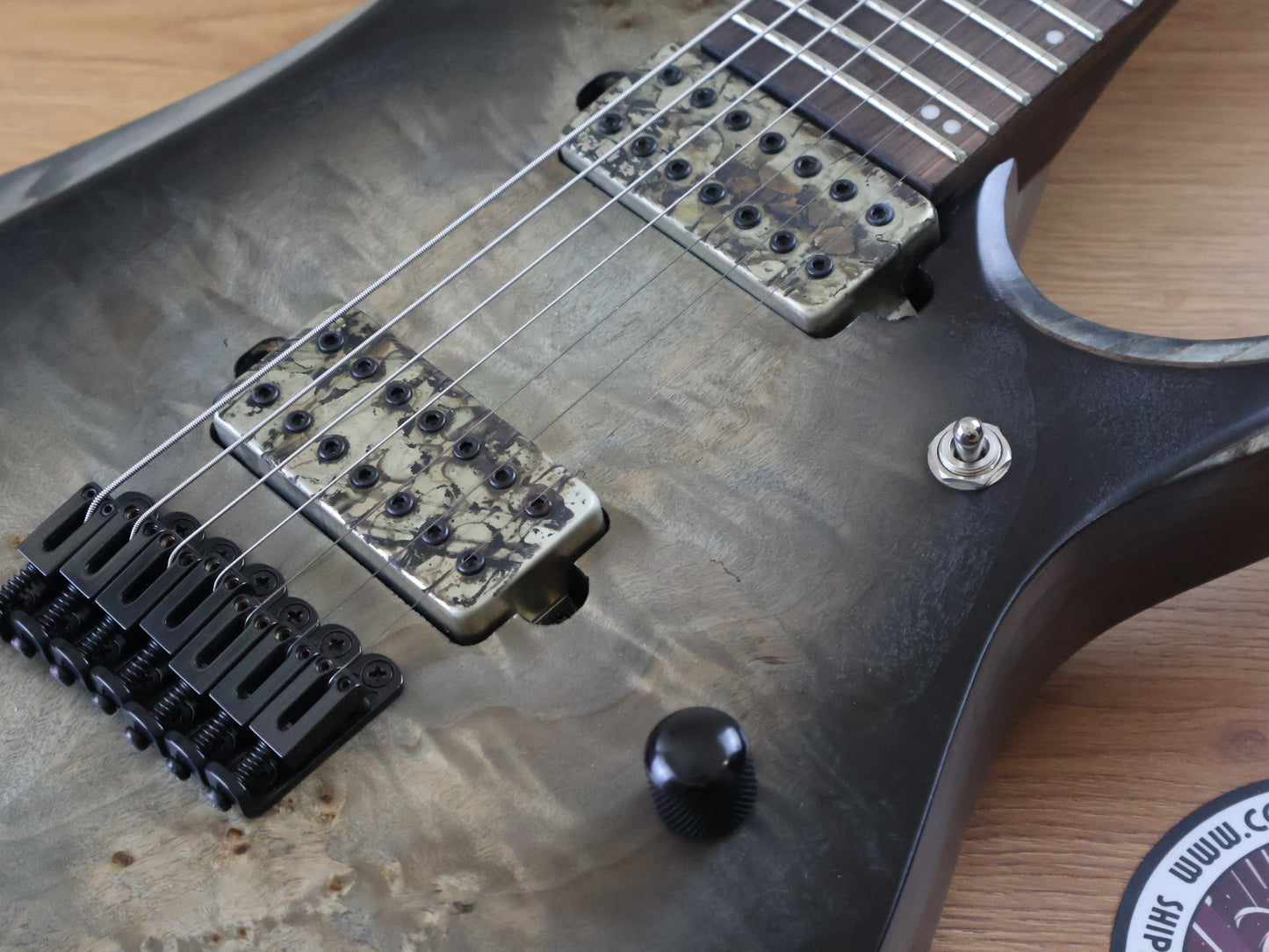 2022 Ibanez RGD71ALPA 7-String (Charcoal Burst Black)