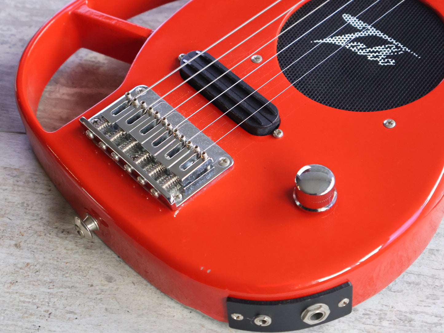 2000's Tokai Talbo Junior TJR-498 w/Speaker (Red)