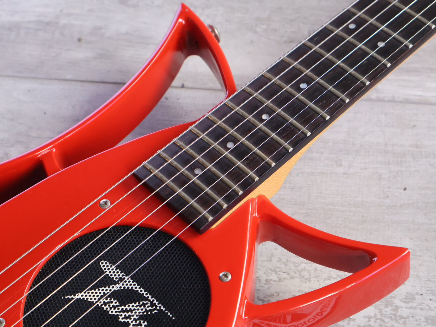 2000's Tokai Talbo Junior TJR-498 w/Speaker (Red)
