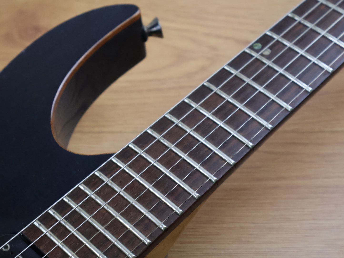 2000 Ibanez Japan RG2020X Prestige HH Superstrat w/LR Baggs Piezo (Transparent Blue)