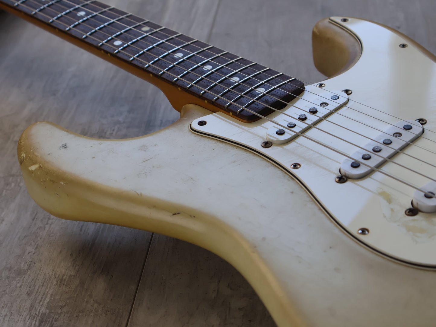 1986 Fender Japan ST62-55 '62 Reissue Stratocaster (Vintage White)