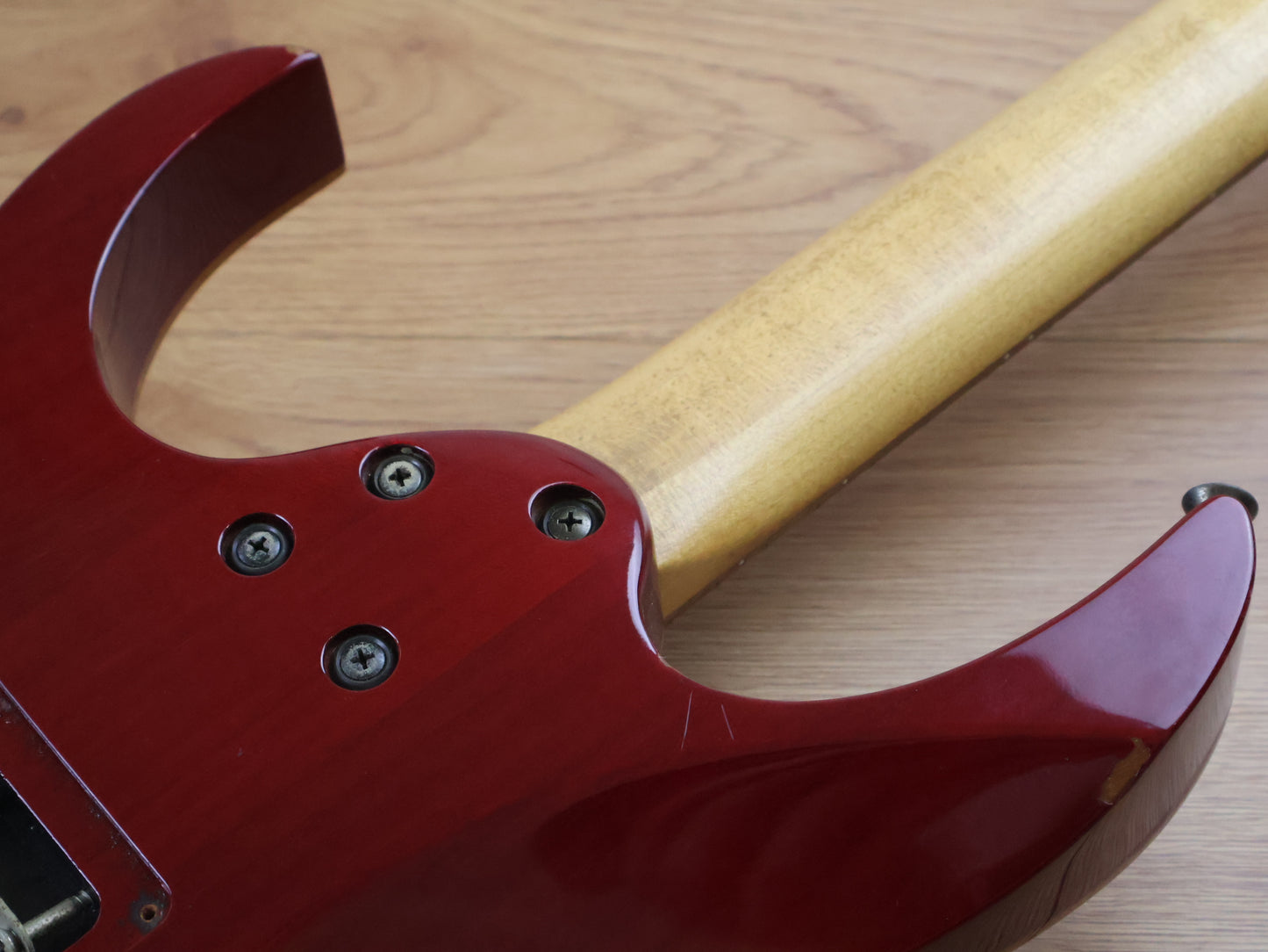 2001 Ibanez Japan RG2020X Prestige HH Superstrat w/LR Baggs Piezo (Transparent Red)