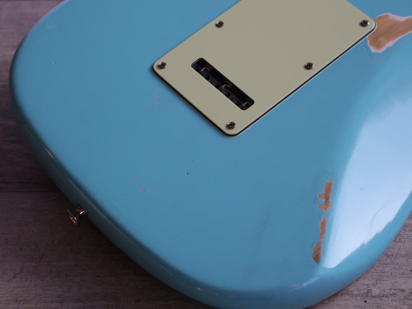 1989 Fender Japan '62 Reissue Stratocaster (Nitro Daphne Blue Refinish)