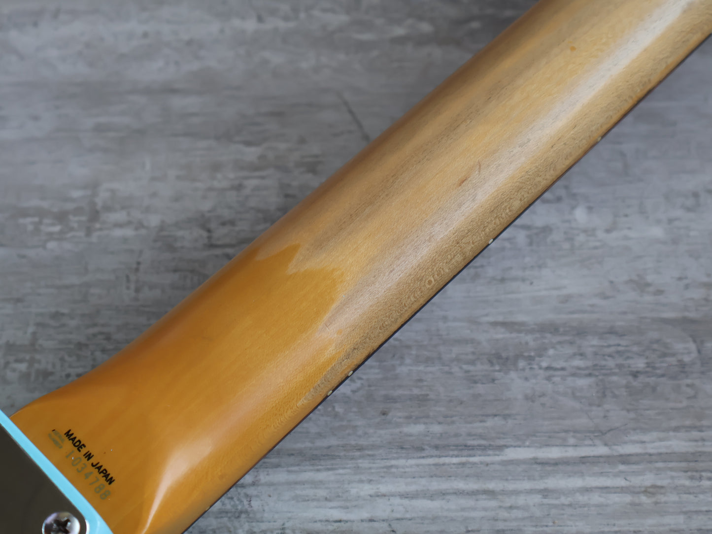 1989 Fender Japan '62 Reissue Stratocaster (Nitro Daphne Blue Refinish)