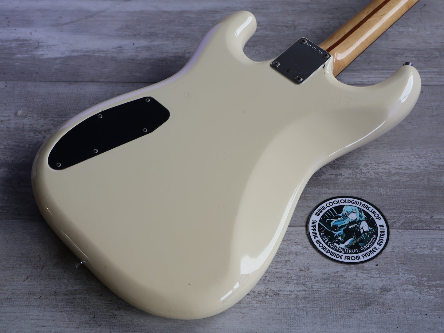 1985 Squier Japan Contemporary Series HH Stratocaster w/Kahler (White)
