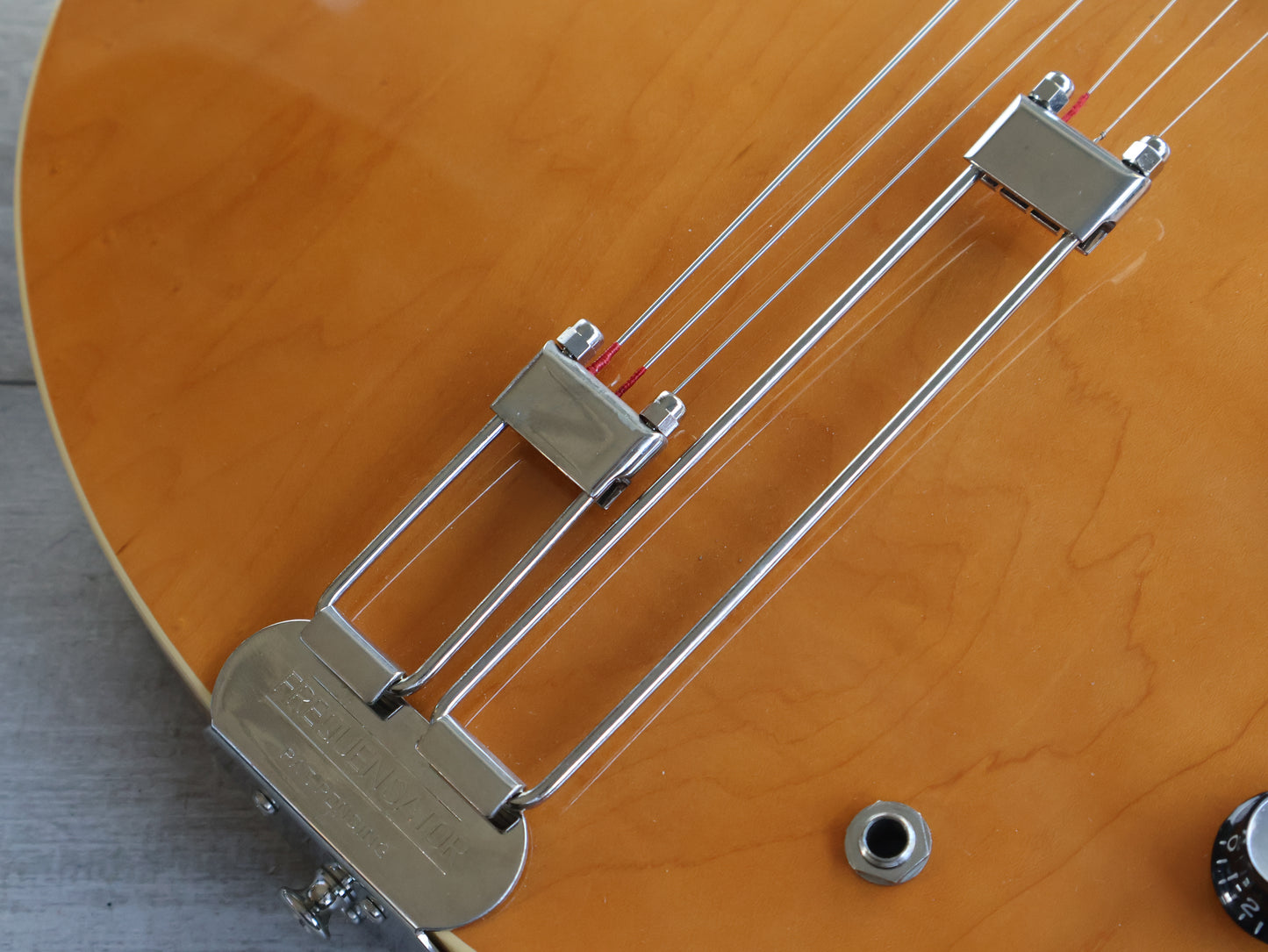 2006 Epiphone Japan Elitist Nick Valensi Model Riviera w/Gibson P-94's (Antique Natural)