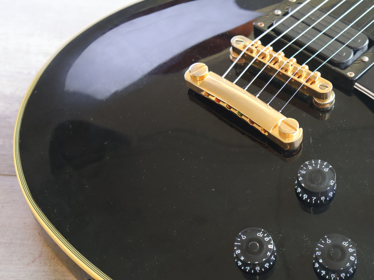 2018 Epiphone Les Paul Custom Pro w/Dimarzio X2N (Ebony)