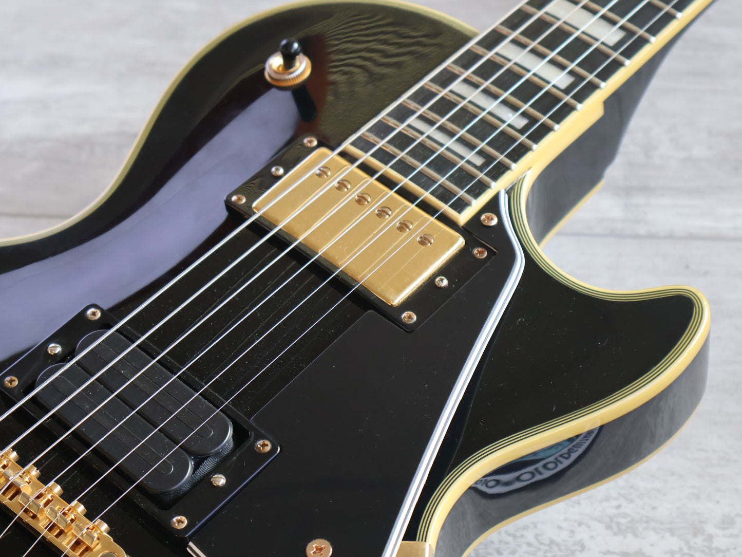 2018 Epiphone Les Paul Custom Pro w/Dimarzio X2N (Ebony)