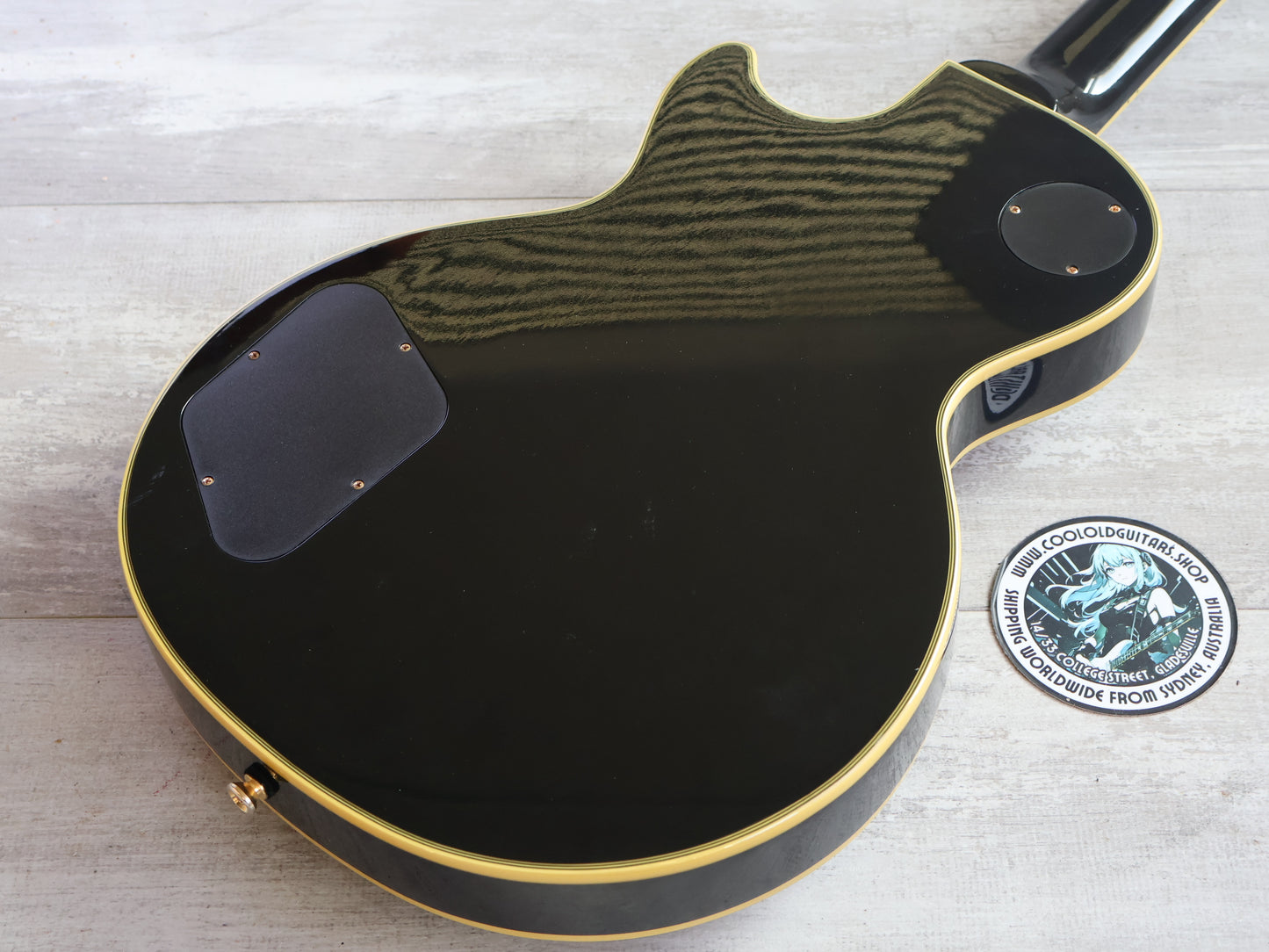 2018 Epiphone Les Paul Custom Pro w/Dimarzio X2N (Ebony)