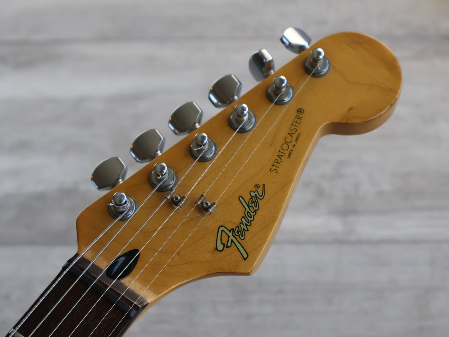 1986 Fender Japan ST314-55 Boxer Series Medium Scale Stratocaster (Vintage White)