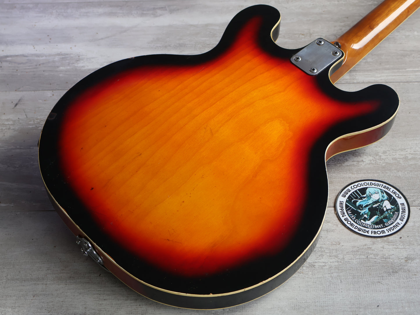 1960's Greco Japan EG-135 Hollowbody Electric Guitar (Sunburst)