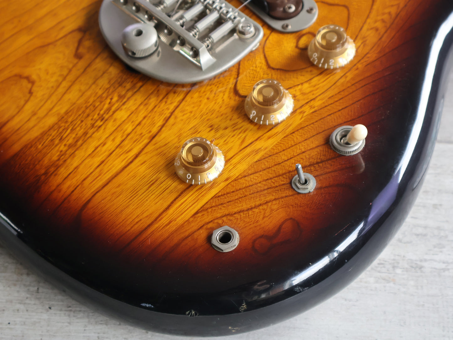 1979 Greco GO-II 600 GO Series Set Neck S-Style (Japan Brown)