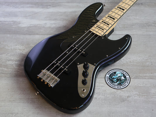 2014 Fender Japan JB75 '75 Reissue Jazz Bass (Black)