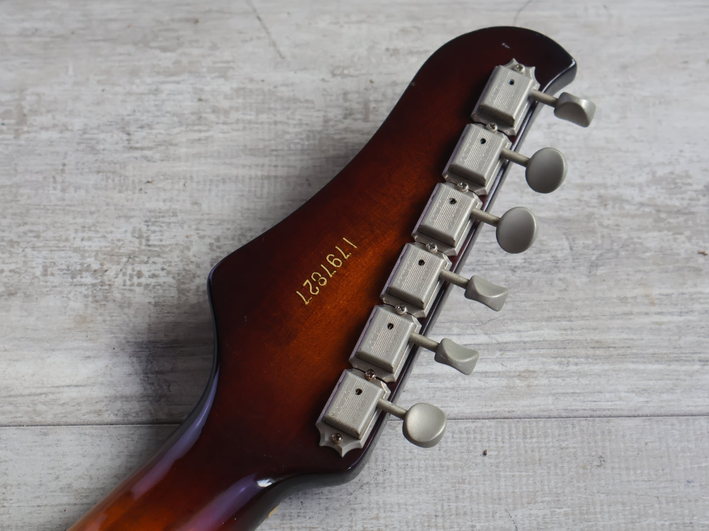 1979 Greco GO-II 600 GO Series Set Neck S-Style (Japan Brown)