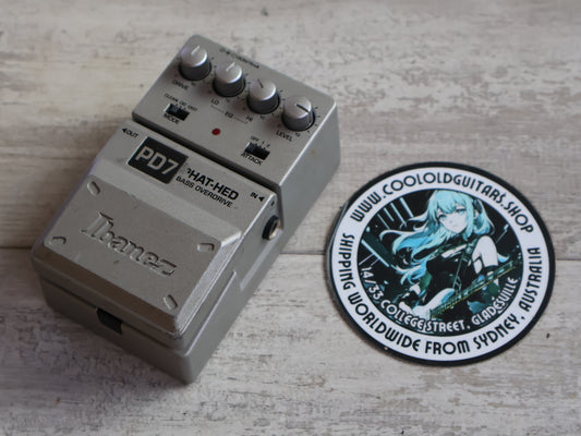 Ibanez PD7 Phat-Hed Bass Overdrive
