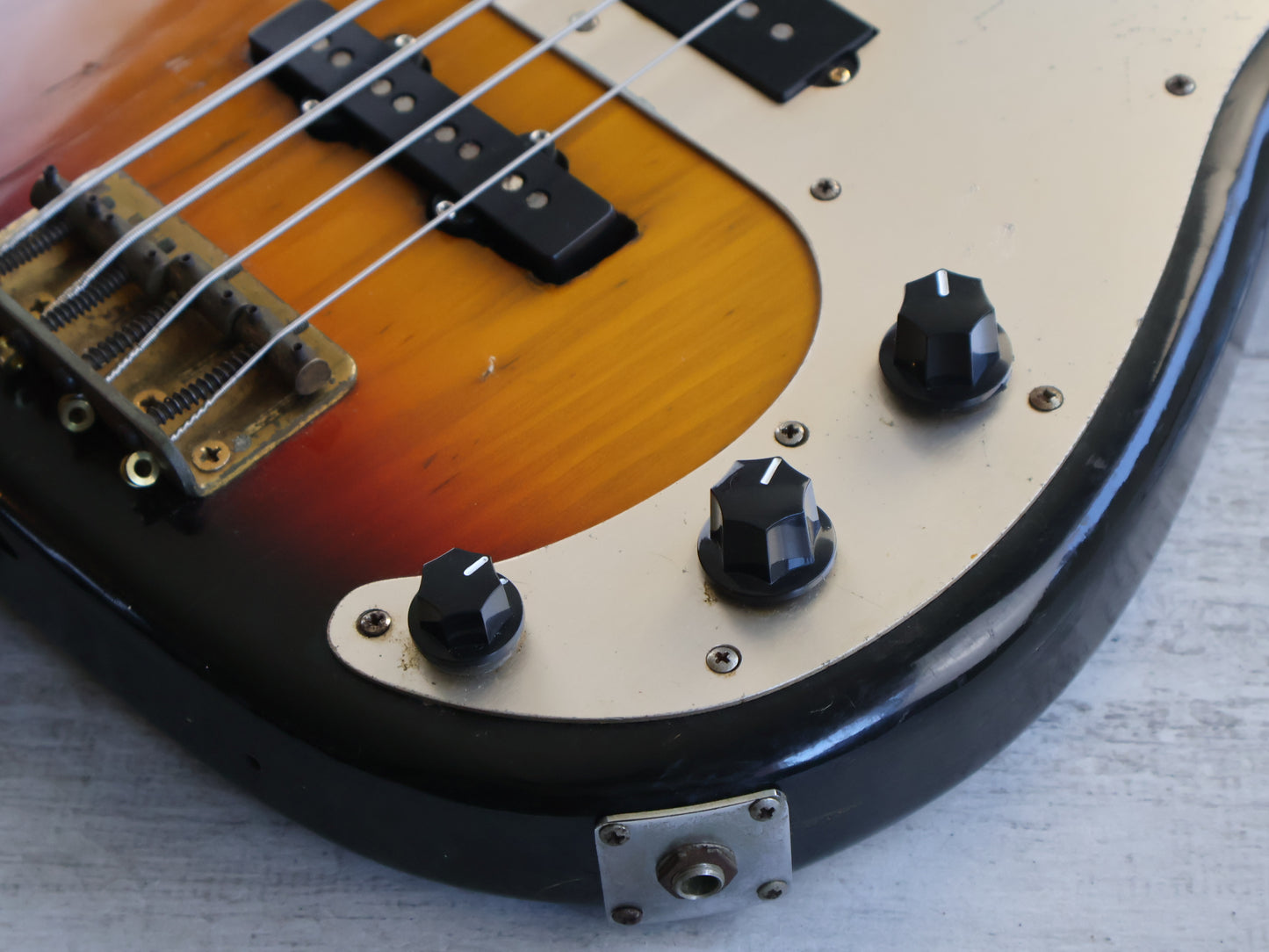 1980's Moon Japan Custom Order PJ Precision Bass (Sunburst)