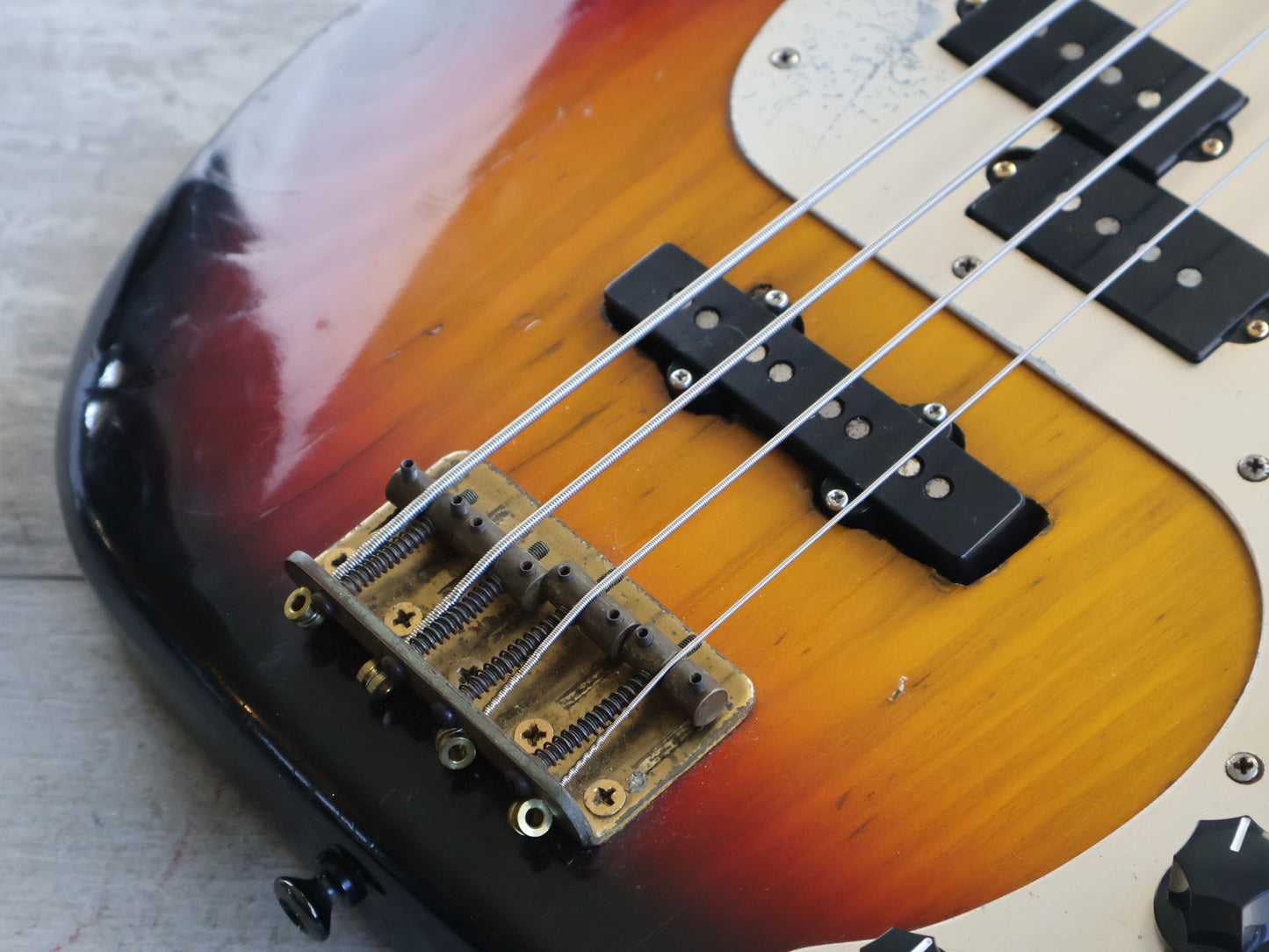 1980's Moon Japan Custom Order PJ Precision Bass (Sunburst)