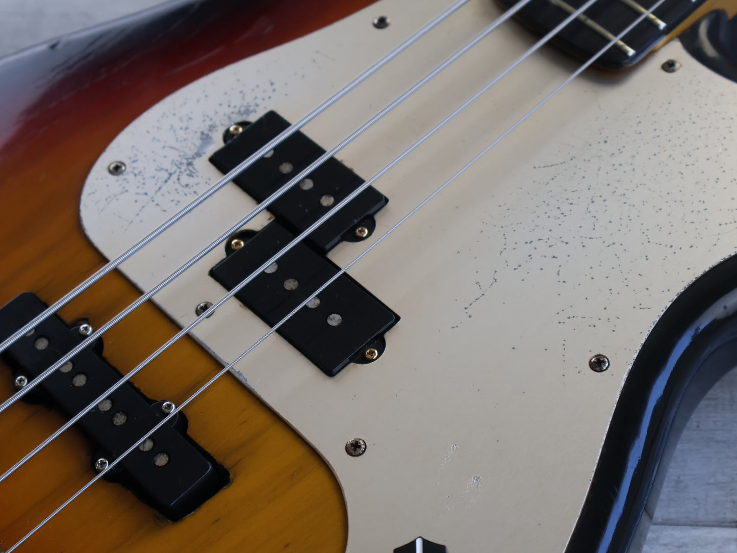 1980's Moon Japan Custom Order PJ Precision Bass (Sunburst)