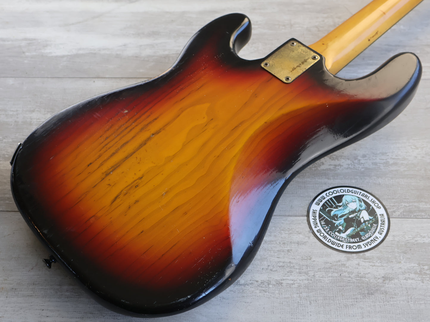 1980's Moon Japan Custom Order PJ Precision Bass (Sunburst)