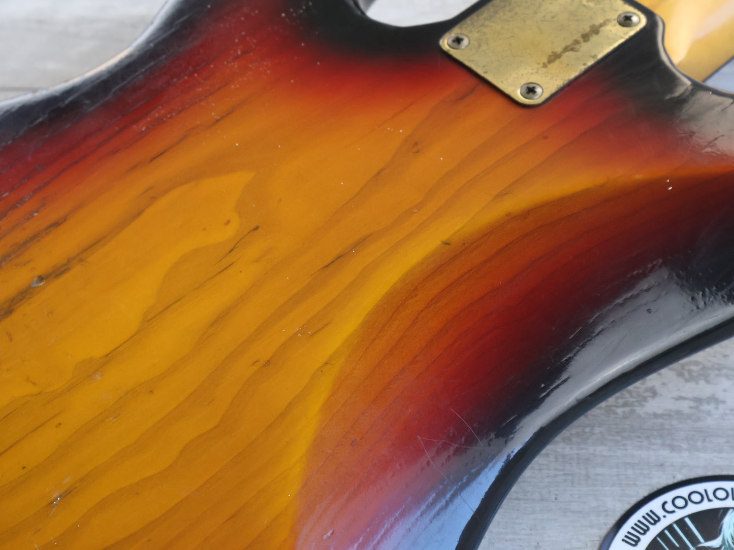 1980's Moon Japan Custom Order PJ Precision Bass (Sunburst)