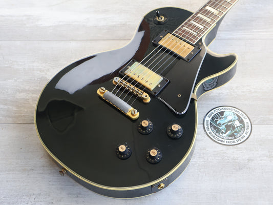 1970's Morris Japan MLP-85 Les Paul Custom (Ebony)