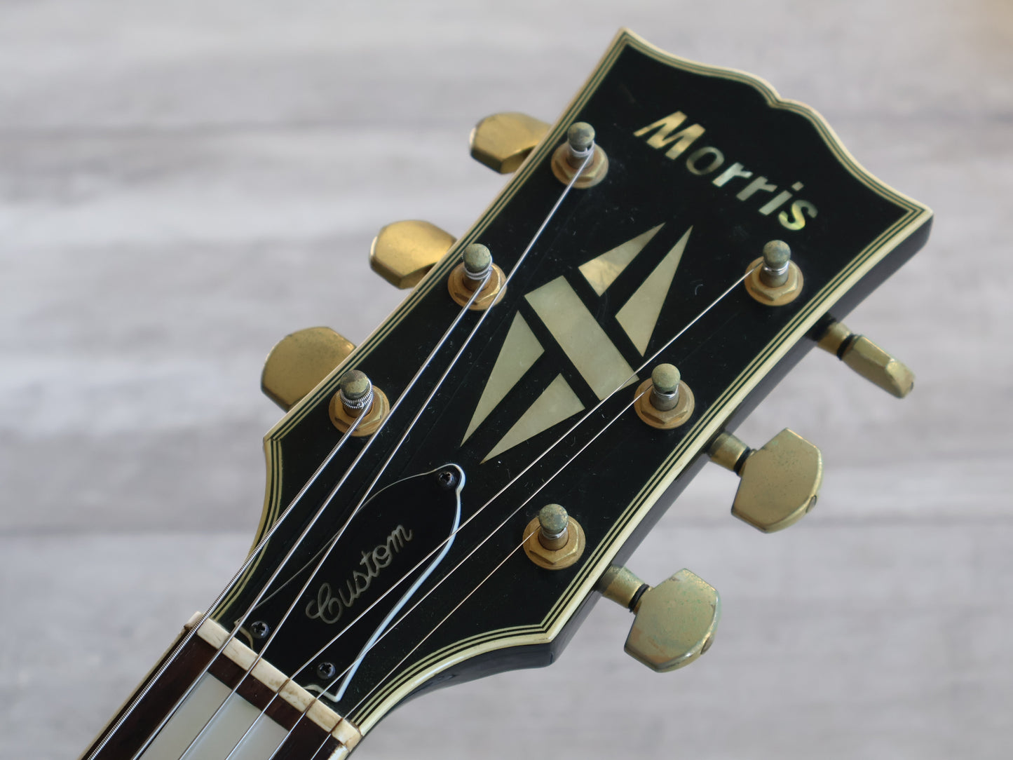 1970's Morris Japan MLP-85 Les Paul Custom (Ebony)