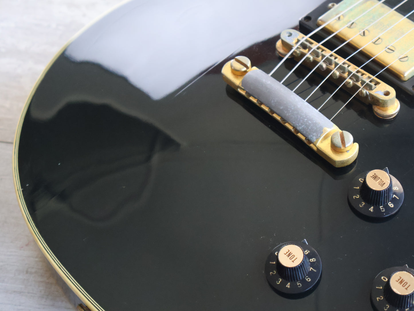 1970's Morris Japan MLP-85 Les Paul Custom (Ebony)