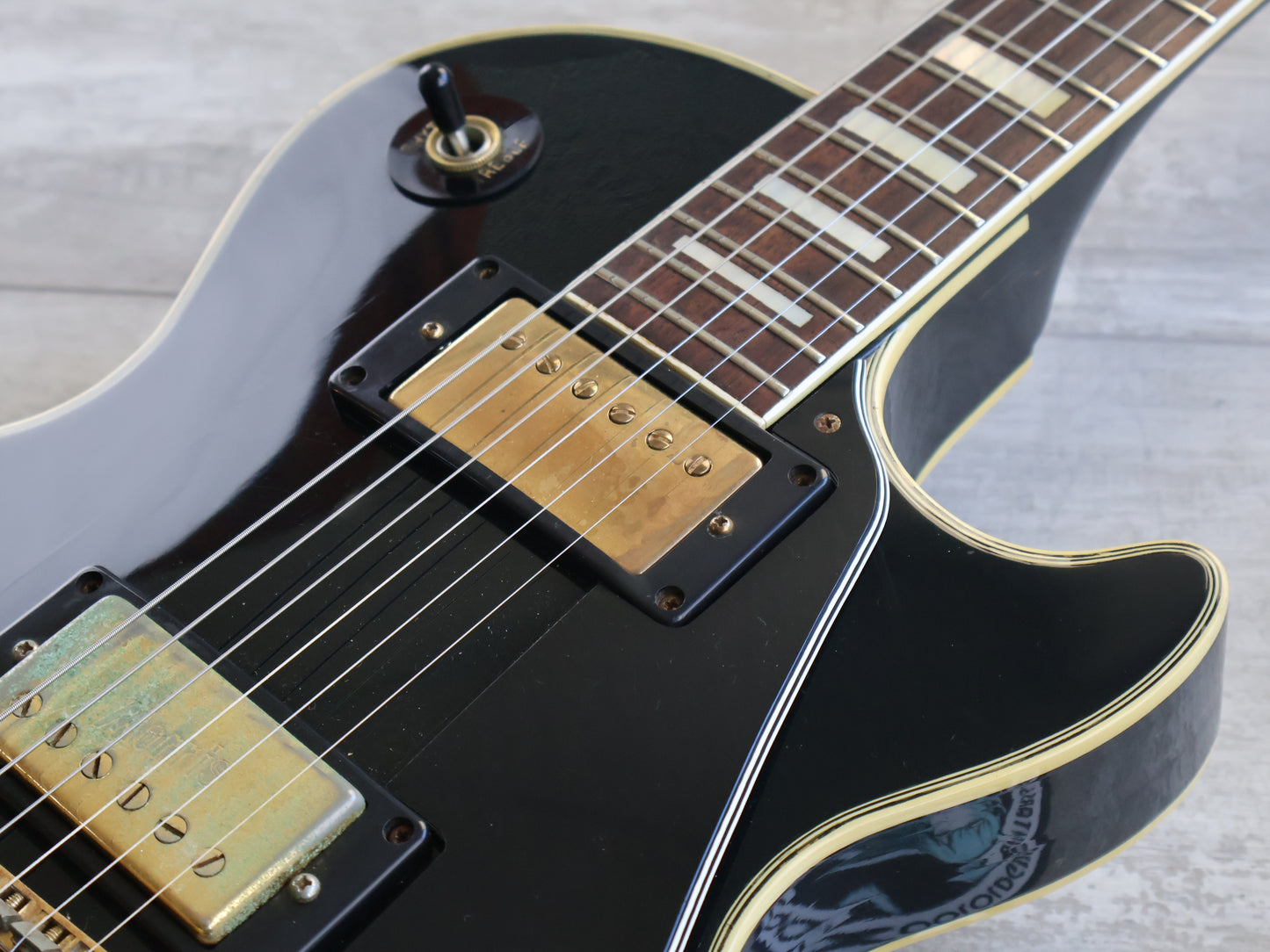 1970's Morris Japan MLP-85 Les Paul Custom (Ebony)