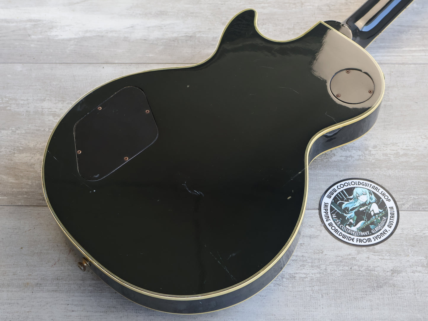1970's Morris Japan MLP-85 Les Paul Custom (Ebony)