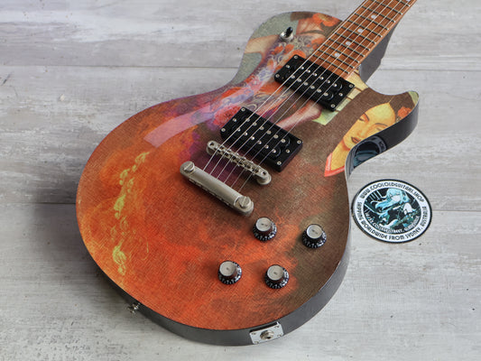 2012 Tokai Japan Custom Order Les Paul Standard (Japanese Tattoo Graphic)