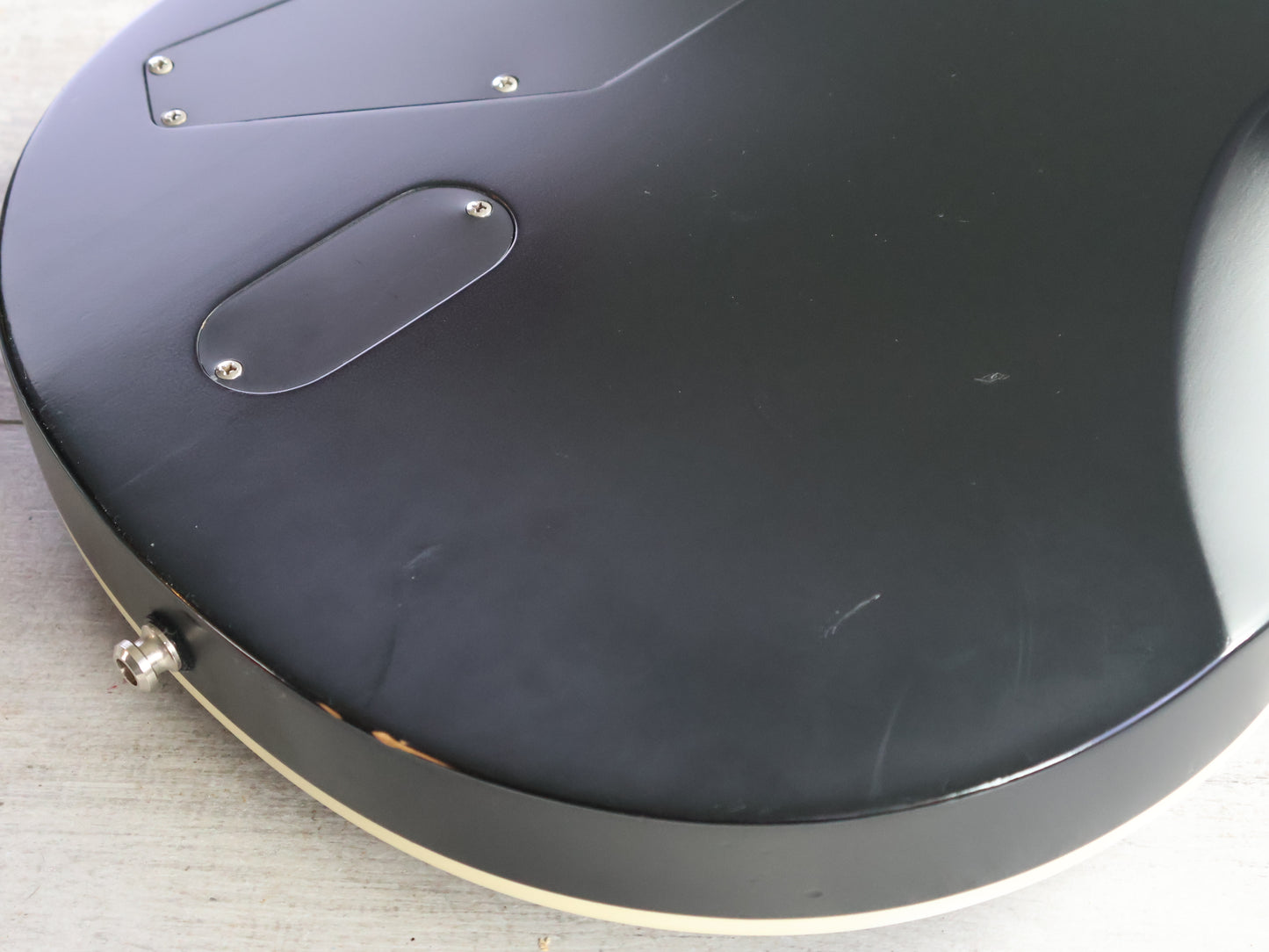 2013 LTD (by ESP) EC-407 7-String Eclipse Single Cutaway w/Bareknuckle's (Black)