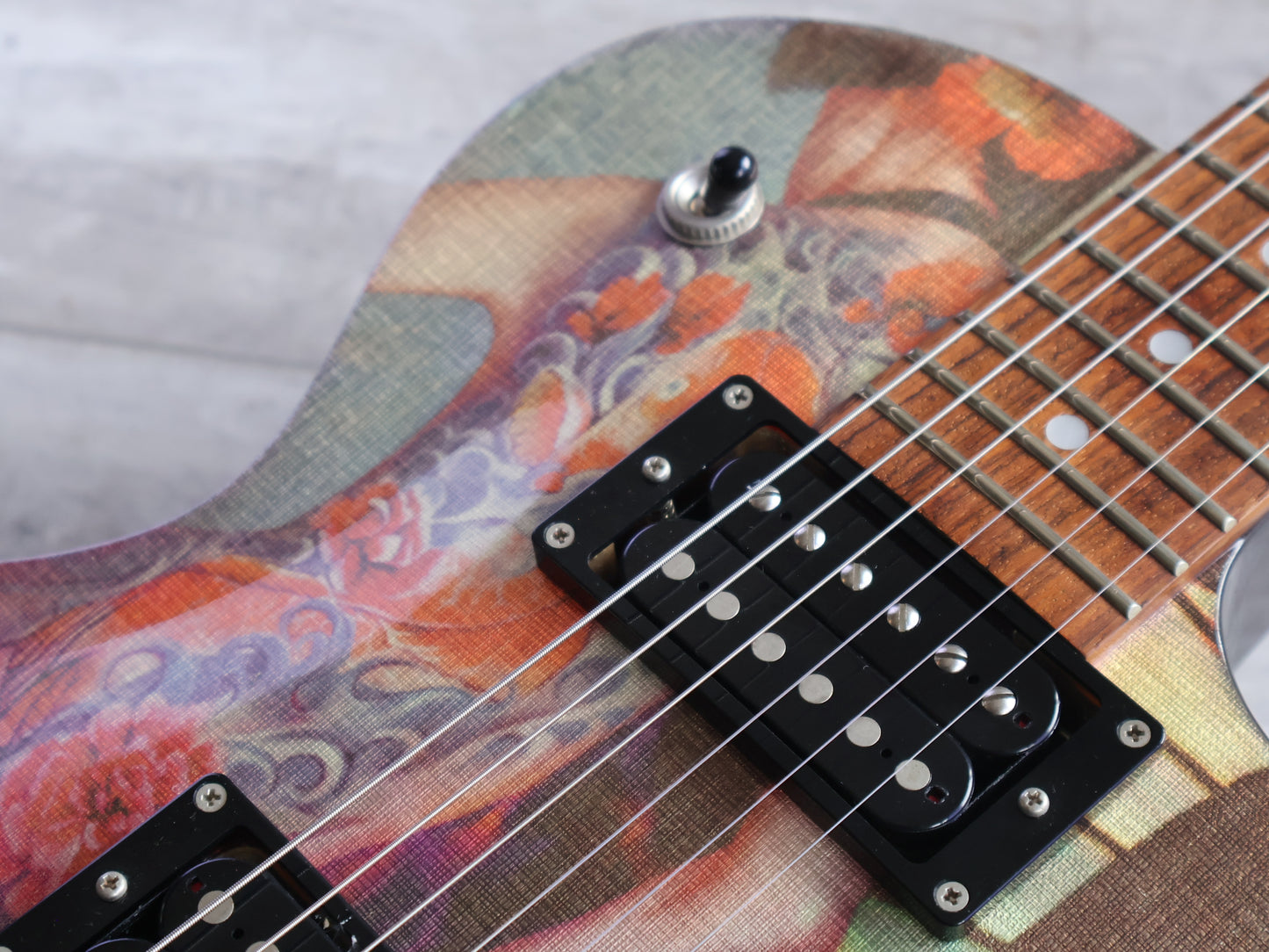 2012 Tokai Japan Custom Order Les Paul Standard (Japanese Tattoo Graphic)